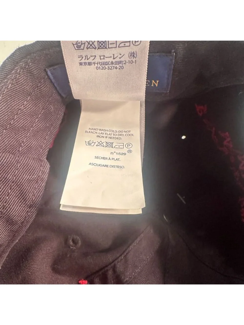 Polo Ralph Lauren Big Pony 3 Cap MCMLXVII Cotton Baseball Hat Logo Embroidered